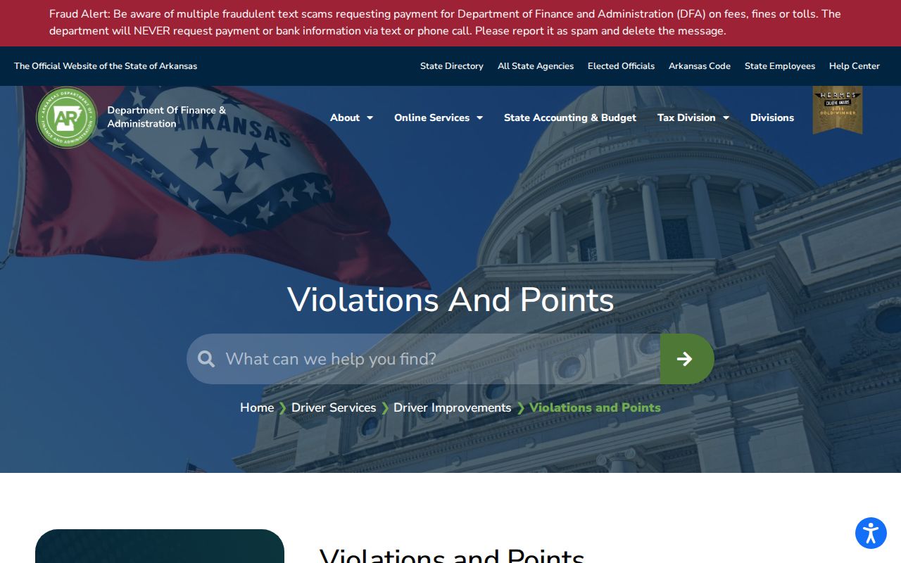 Arkansas violations guidance related to Holly Grove court docket obligations
