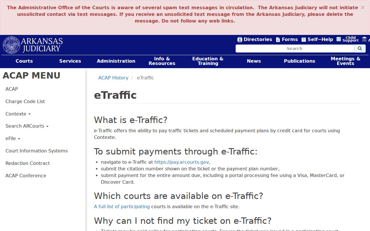 Monroe County traffic court records eTraffic guidance